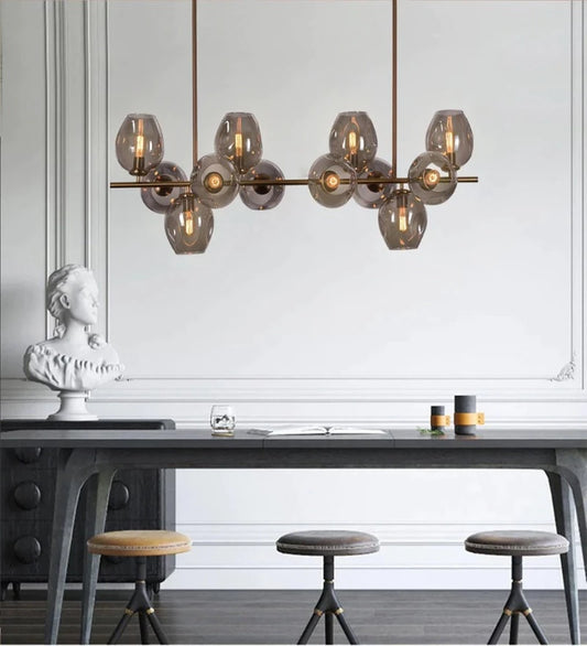 UOLFIN MODERN LINEAR CHANDELIER