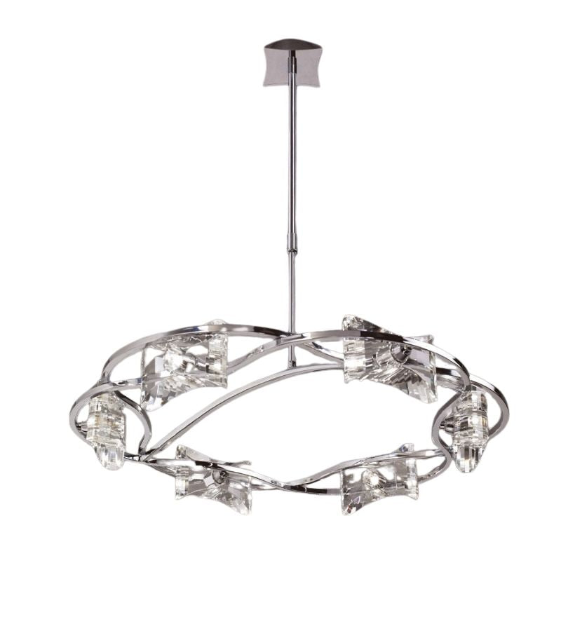 KROMO Chandelier - 6 Light