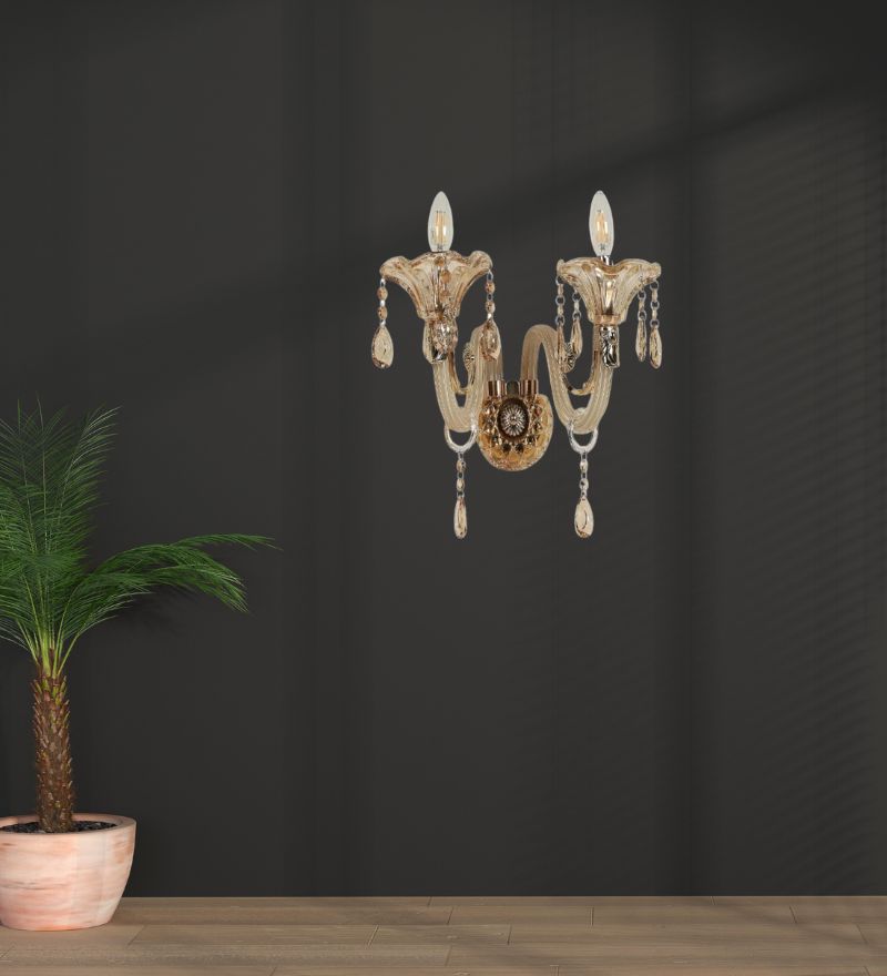 Lumina Italian Double Arm Wall Light