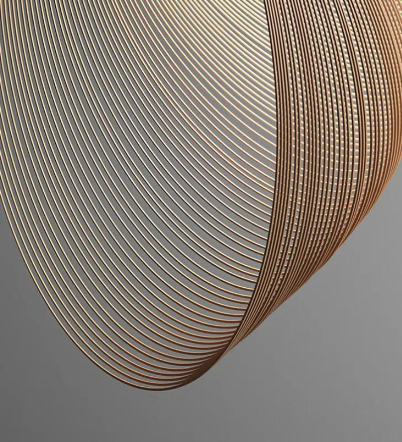 Stello Bamboo Ring Chandelier - Large