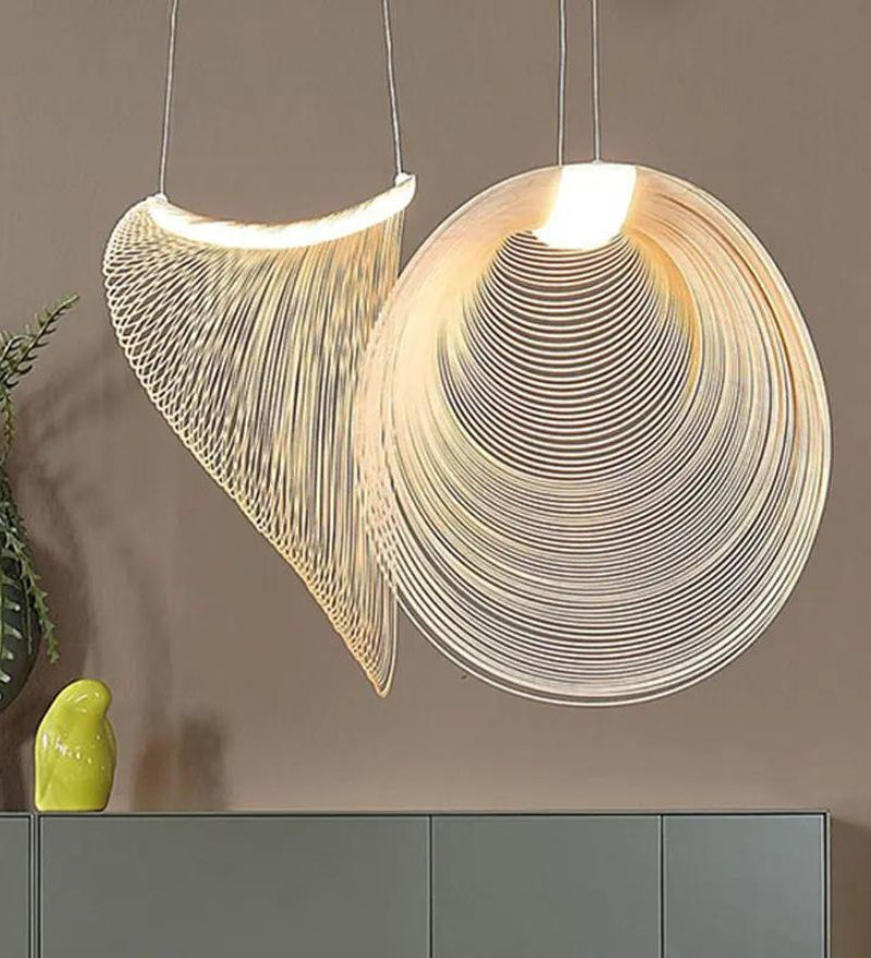 Stello Bamboo Ring Chandelier - Large
