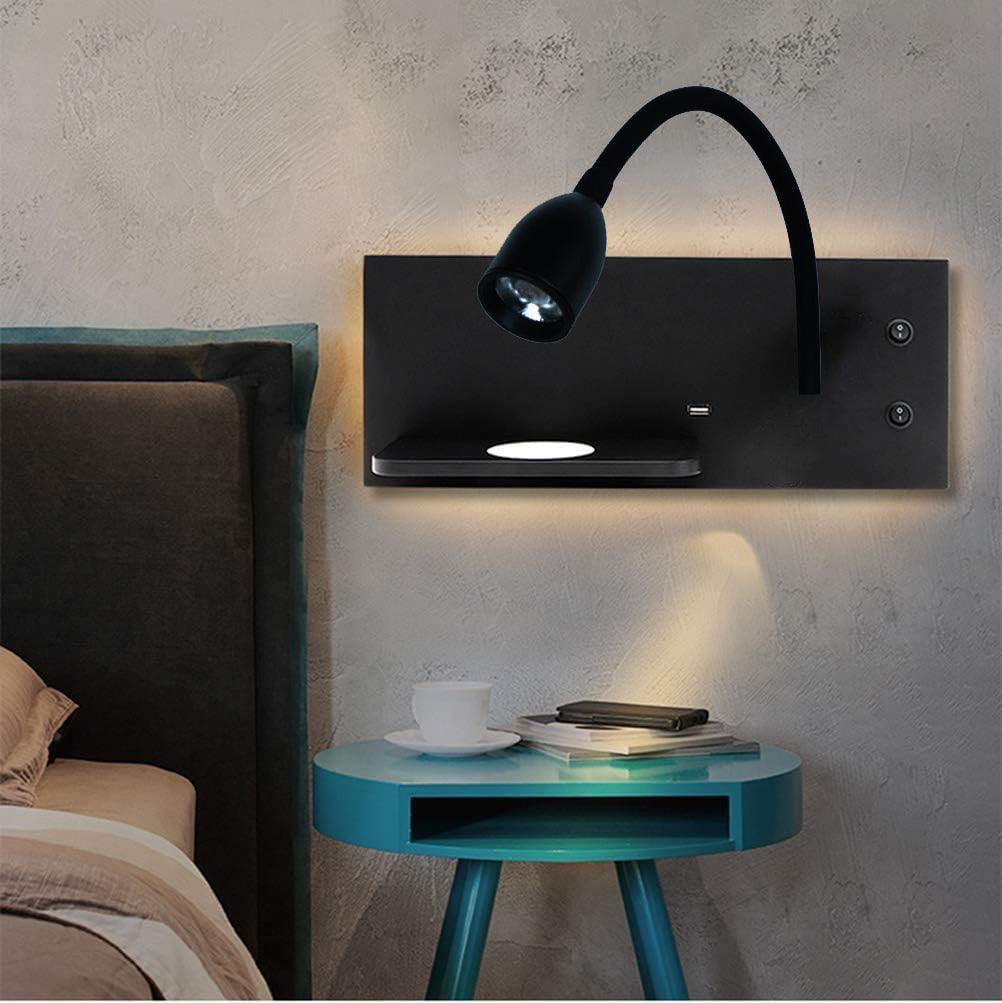 Black Philips LED Wall Light