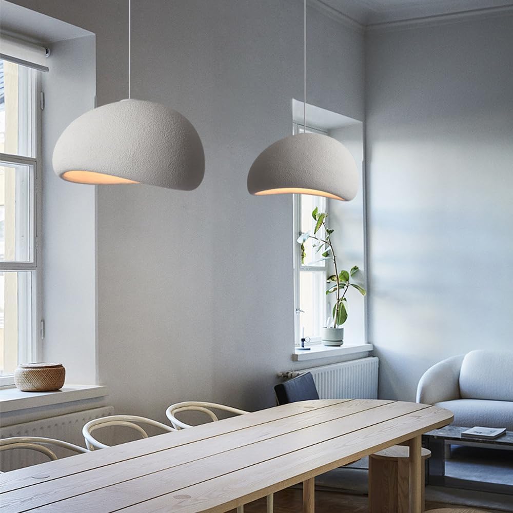 600 MM Grey Earthly Wabi Sabi HANGING LAMP