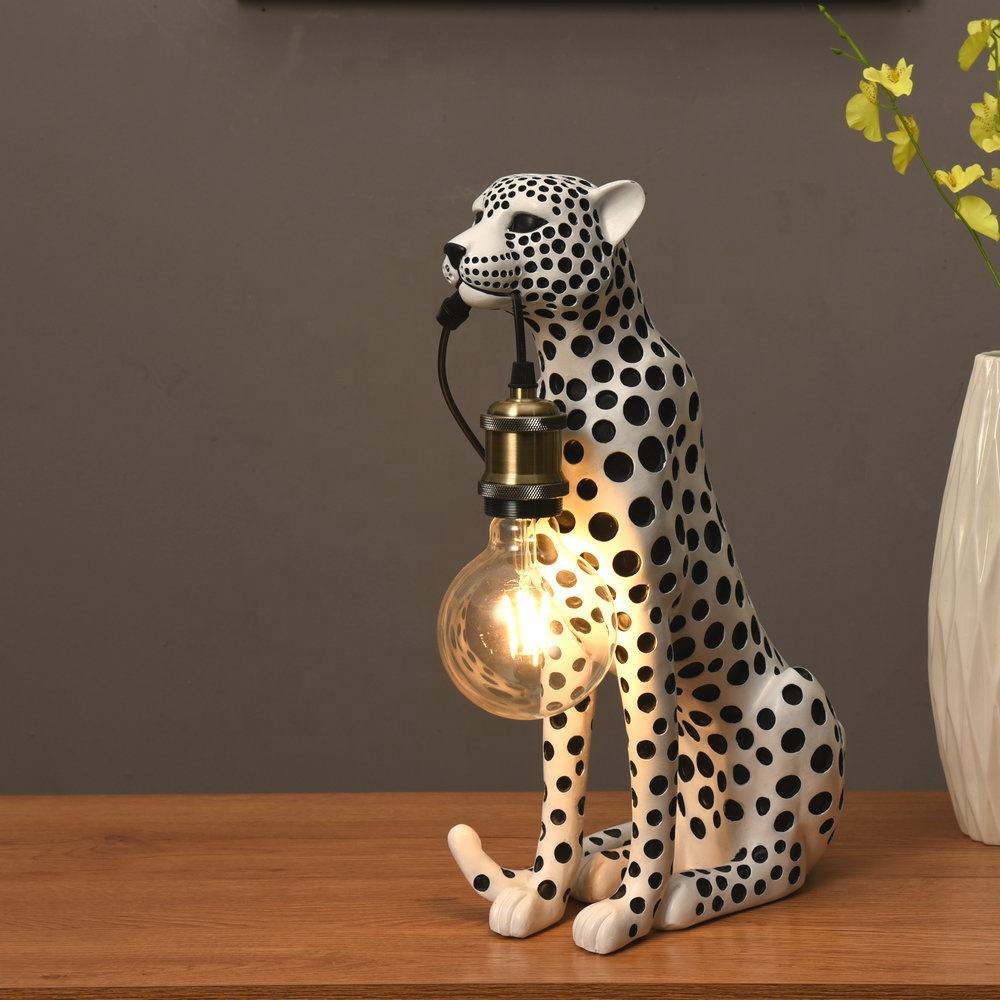 Leopard Table Lamp