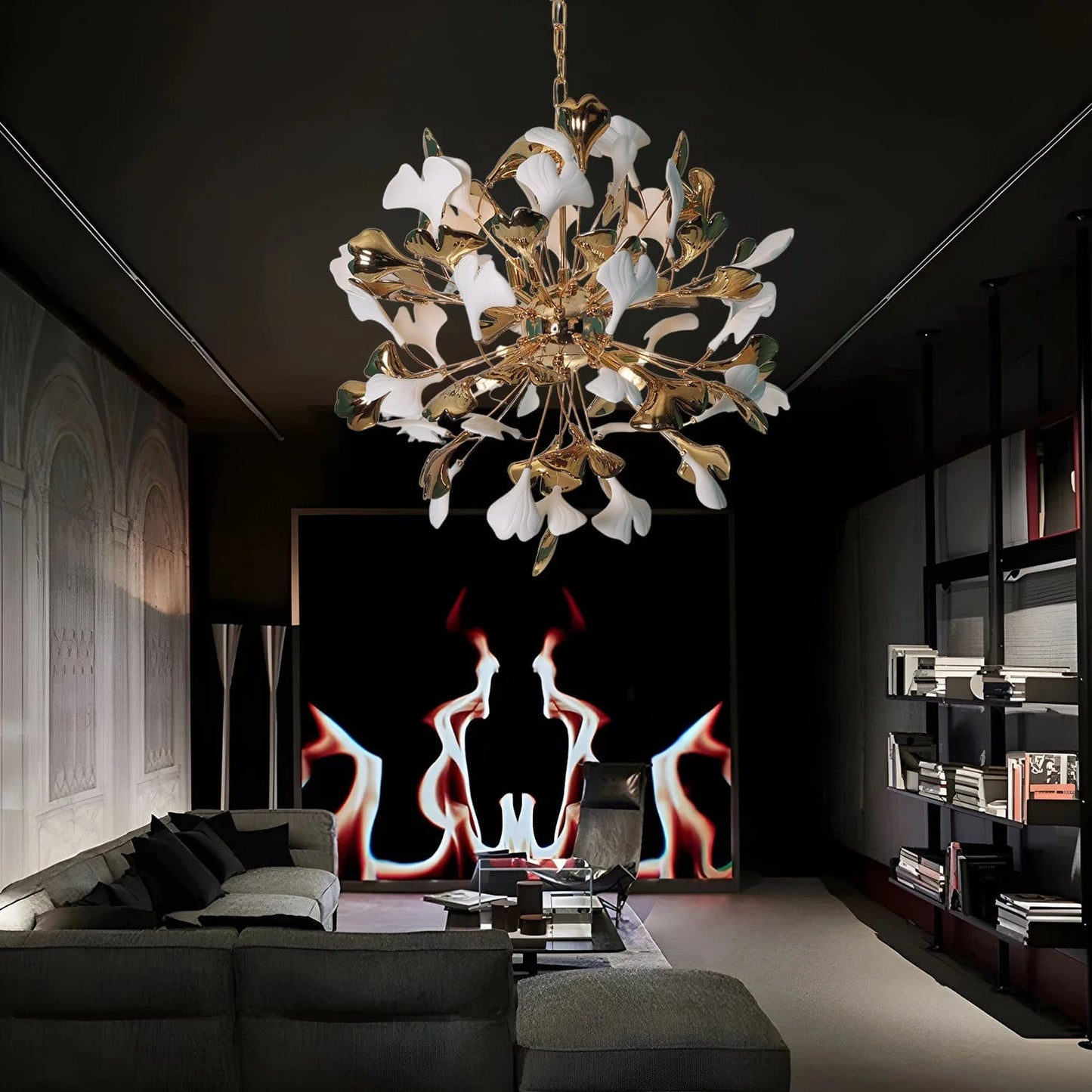 Glam Round Chandelier