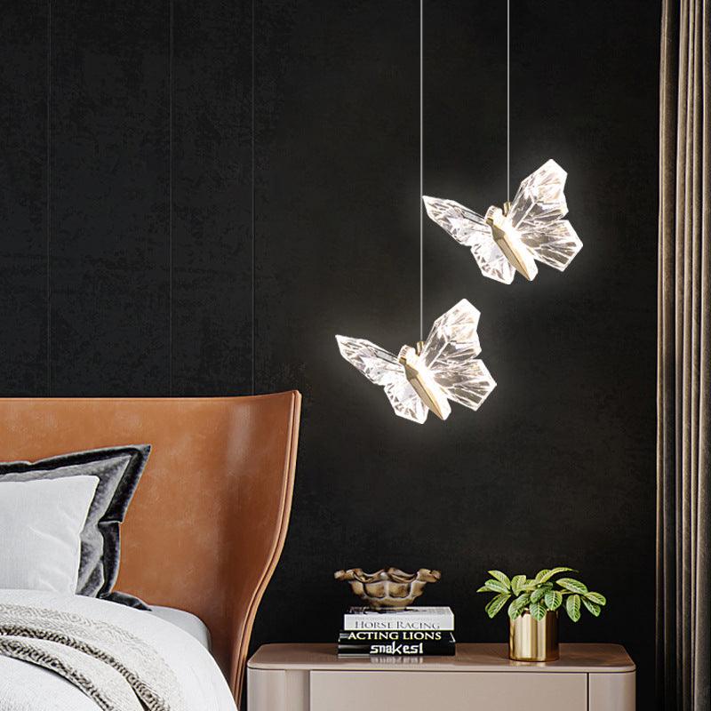 CrystalFlare Butterfly Pendant – A Flight of Light & Elegance