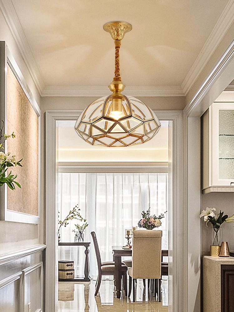 PrismGlow Pendant – Vintage Glamour in Geometric Elegance
