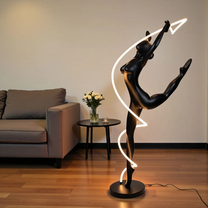 Radiant sculpture Floor Lamp