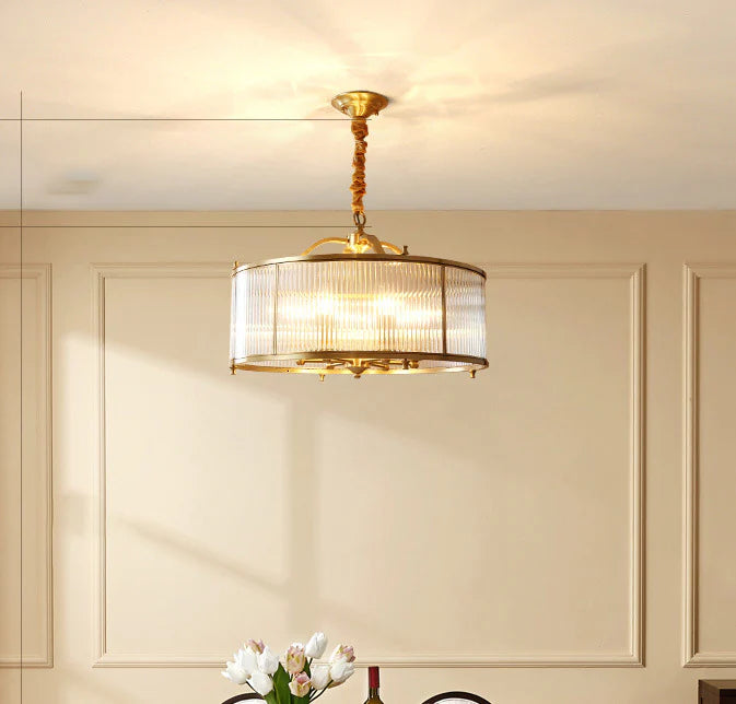 Modern 400 MM Crystal Chandelier – Brass Gold Metal Finish for Entrance & Living Room