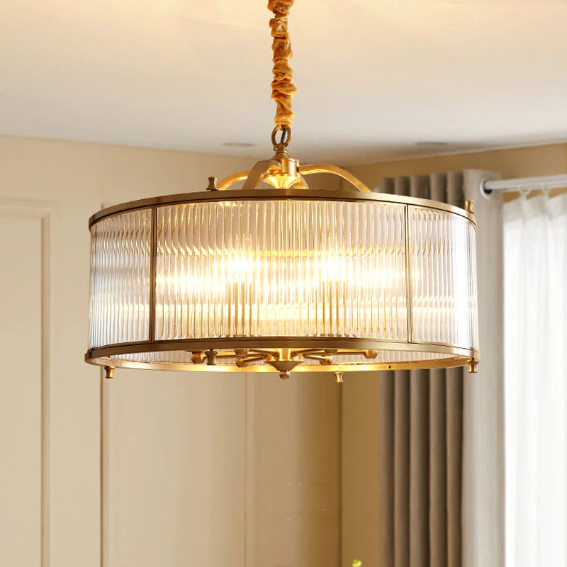 Modern 400 MM Crystal Chandelier – Brass Gold Metal Finish for Entrance & Living Room