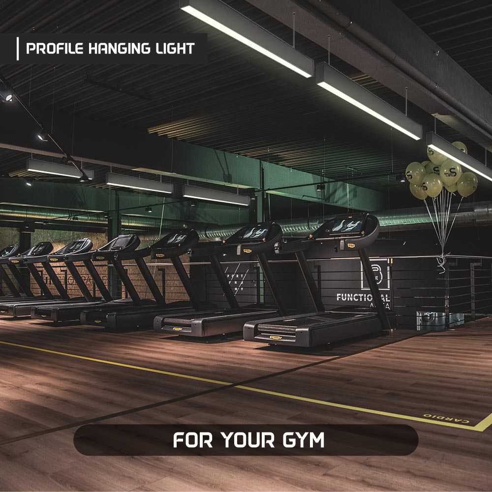 LED Linear Hanging Profile Light - 1200MM