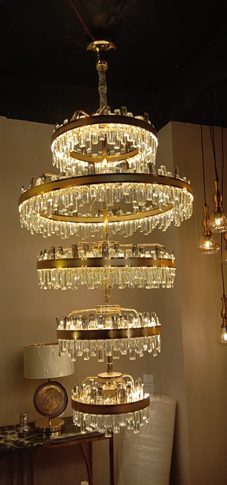 Reflex Modern Double Height Chandelier