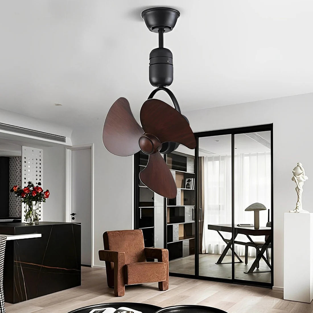 BLACK WOOD FINNISH FAN