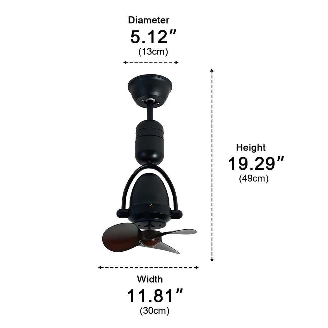 BLACK WOOD FINNISH FAN