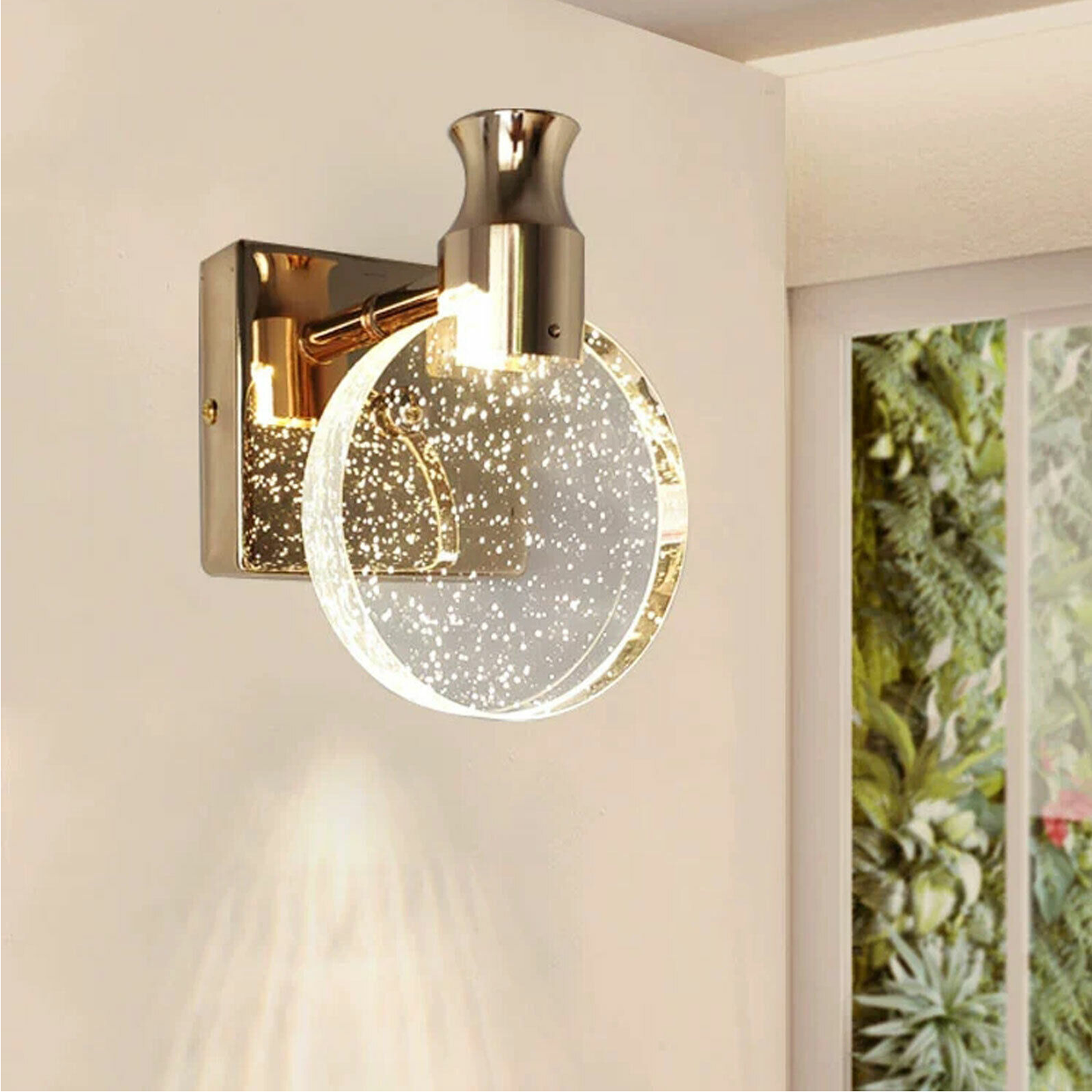 Bubble Crystal Wall Lamp