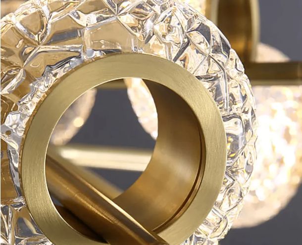 Crown Crystal Modern Chandelier
