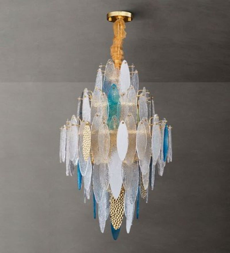 VENINI MODERN GLASS CHANDELIER