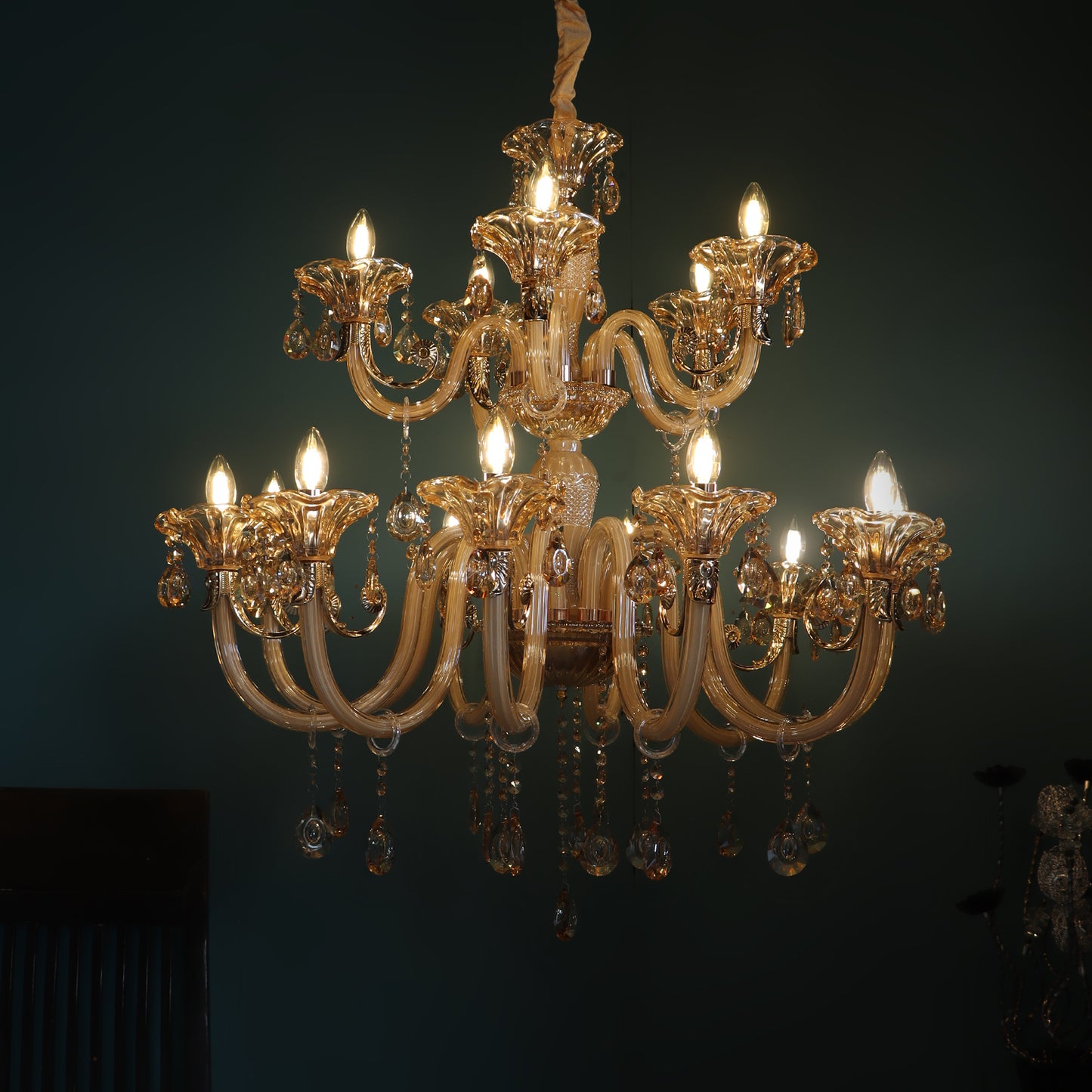 LUMINA ITALIAN FIFTEEN LIGHT CHANDELIER