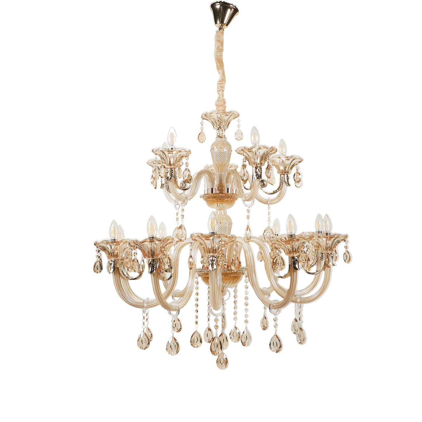 LUMINA ITALIAN FIFTEEN LIGHT CHANDELIER