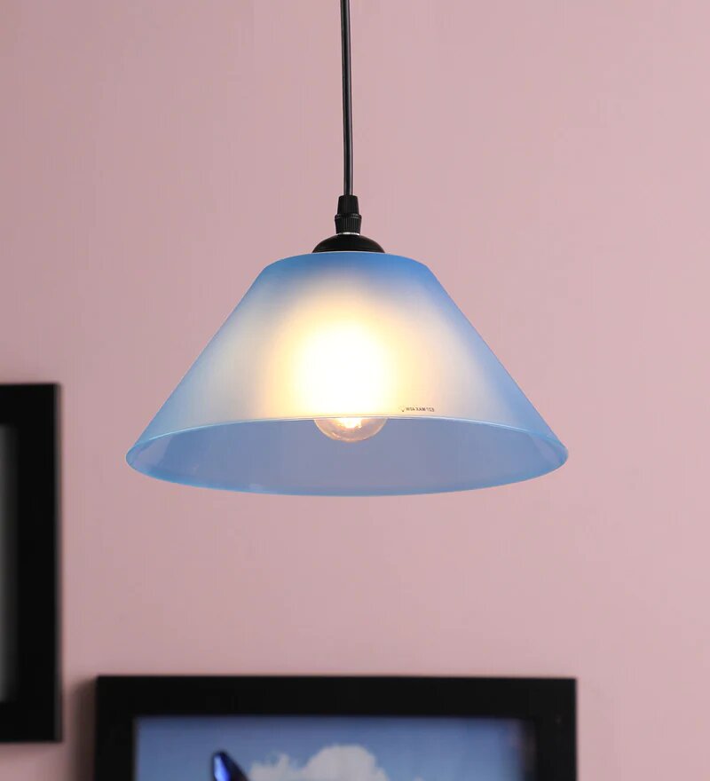 STORB Blue Acrylic Pendant - Stello Light Studio