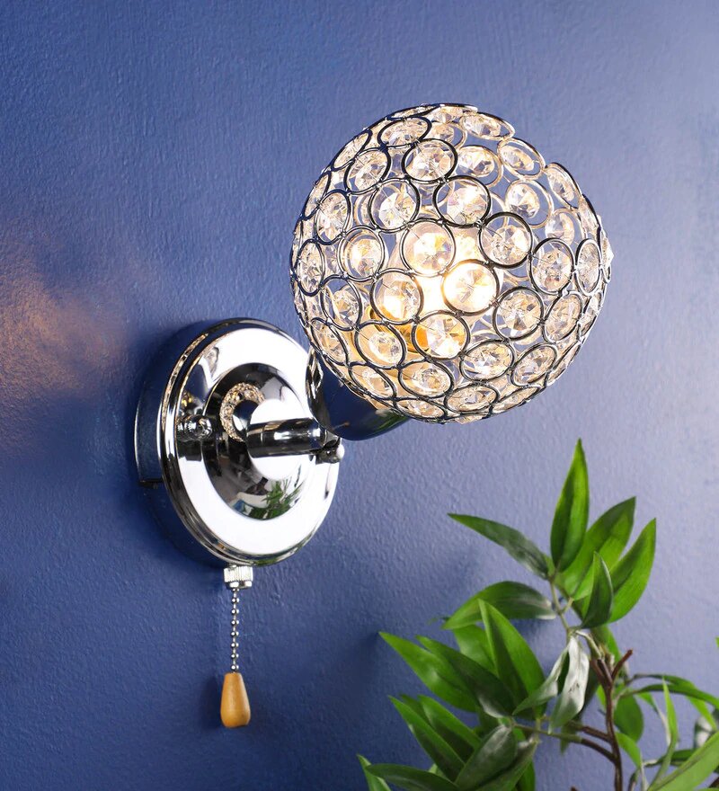 RIBIA Chrome Wall Light - Stello Light Studio