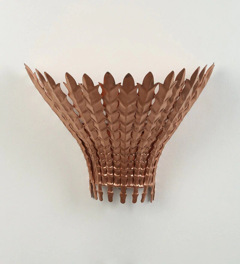 Mervin Antique Copper Metal Wall Light - Stello Light Studio