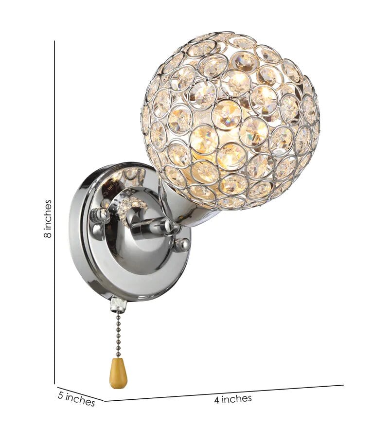RIBIA Chrome Wall Light - Stello Light Studio