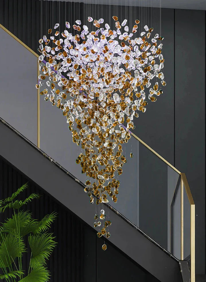 Double Height Chandelier