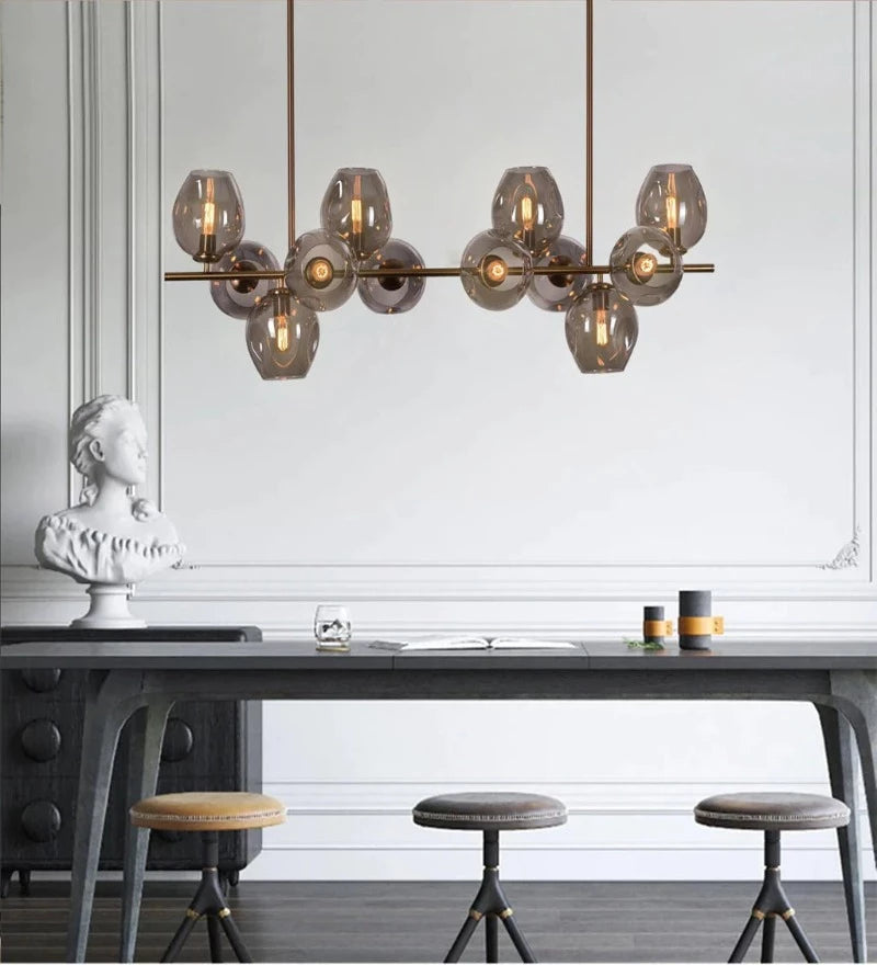 UOLFIN MODERN LINEAR CHANDELIER