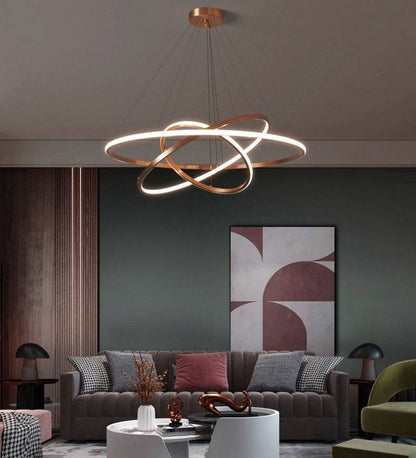 3 Ring Chandelier Light