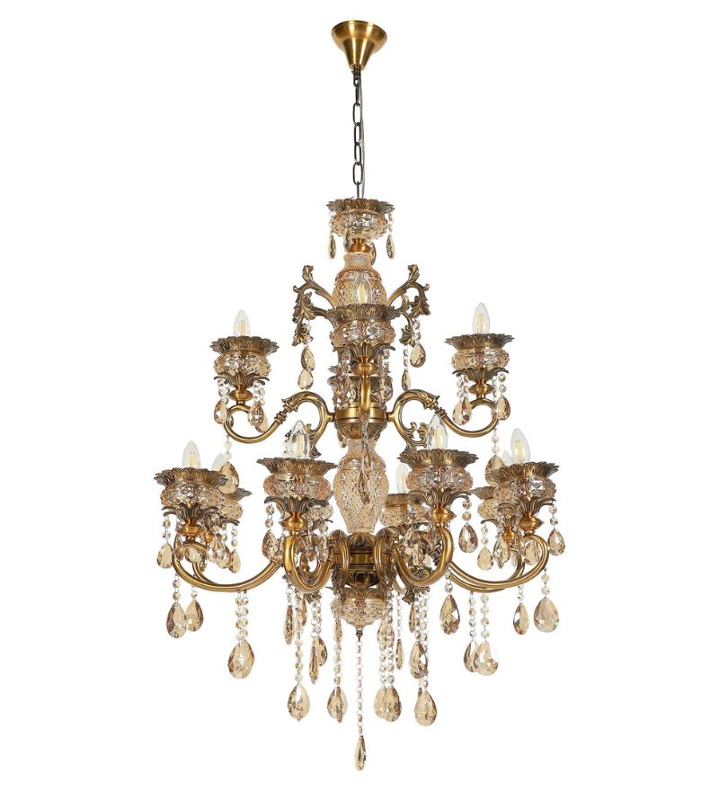 KICHLER TRADITIONAL CHANDELIER LARGE