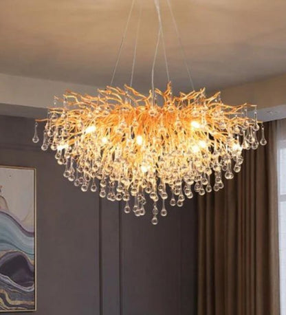 Antler Modern round Chandelier - Medium