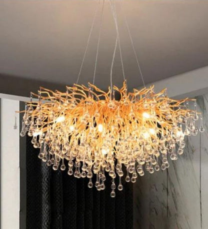 Antler Modern round Chandelier - Medium