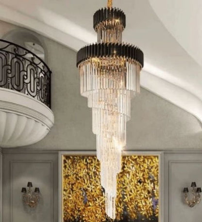 Black Mamba Double Height Chandelier