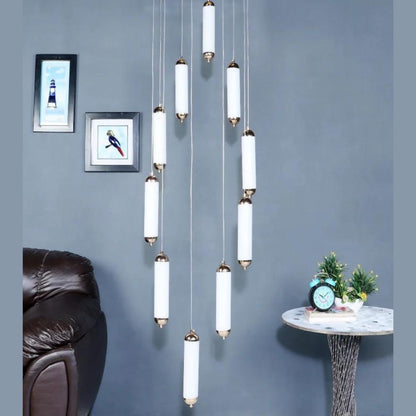 Chimes Double Height Chandelier - 10 Light