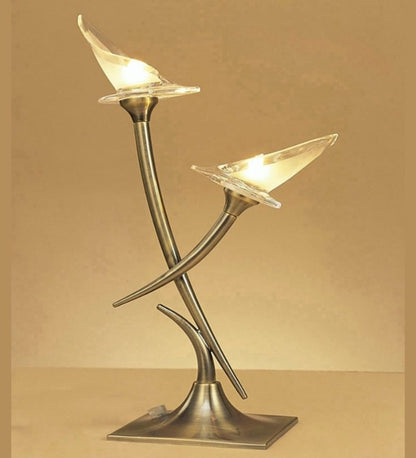 Flavia Table Lamp - 2 Light