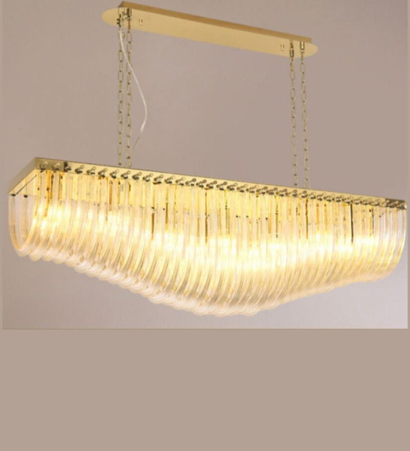 Opulent Cascade Chandelier