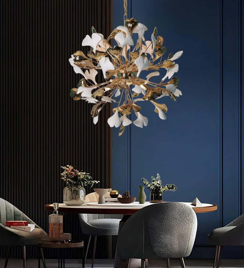 Stello Ceramic Round Chandelier