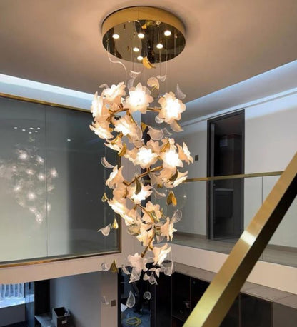 Elegant Lotus Chandelier