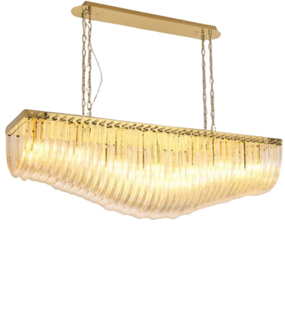 Opulent Cascade Chandelier