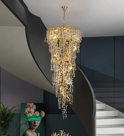 Stello saraca double height chandelier