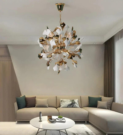 Stello Ceramic Round Chandelier