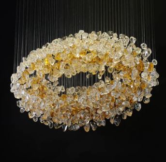 Customized Stone Chandelier