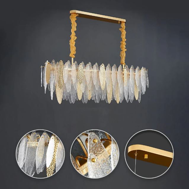 Beach View Oval Chandelier