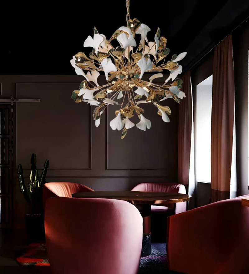 Stello Ceramic Round Chandelier