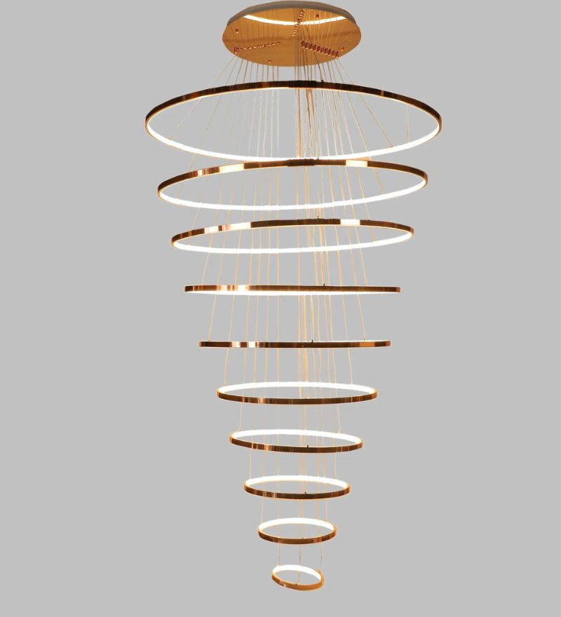 JOIDE DOUBLE HEIGHT CHANDELIER