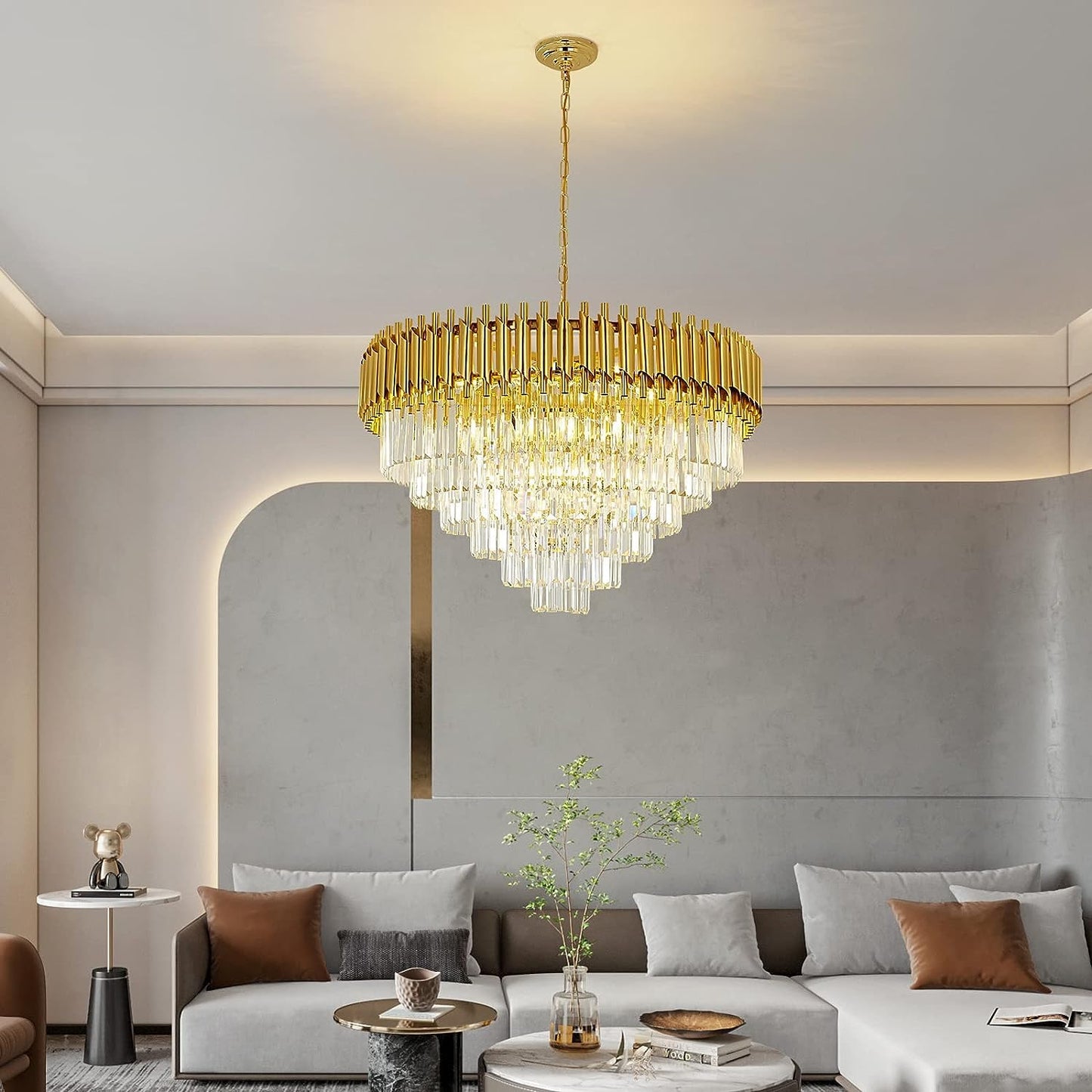 GOLD MAMBA CHANDELIER