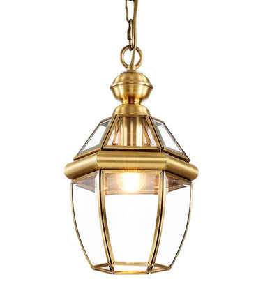 Vintage Brass Antique Pendant Lamp