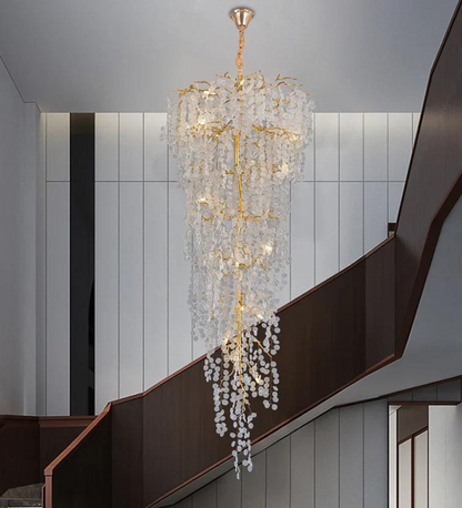 Stello saraca double height chandelier