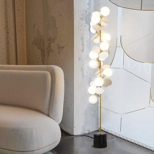 Gold Metal Floor lamp